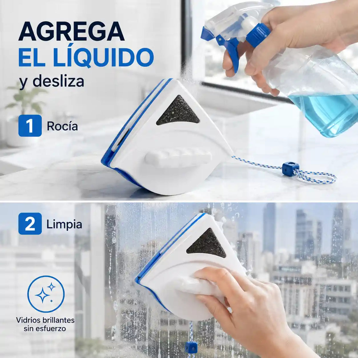 Limpiavidrios Magnético