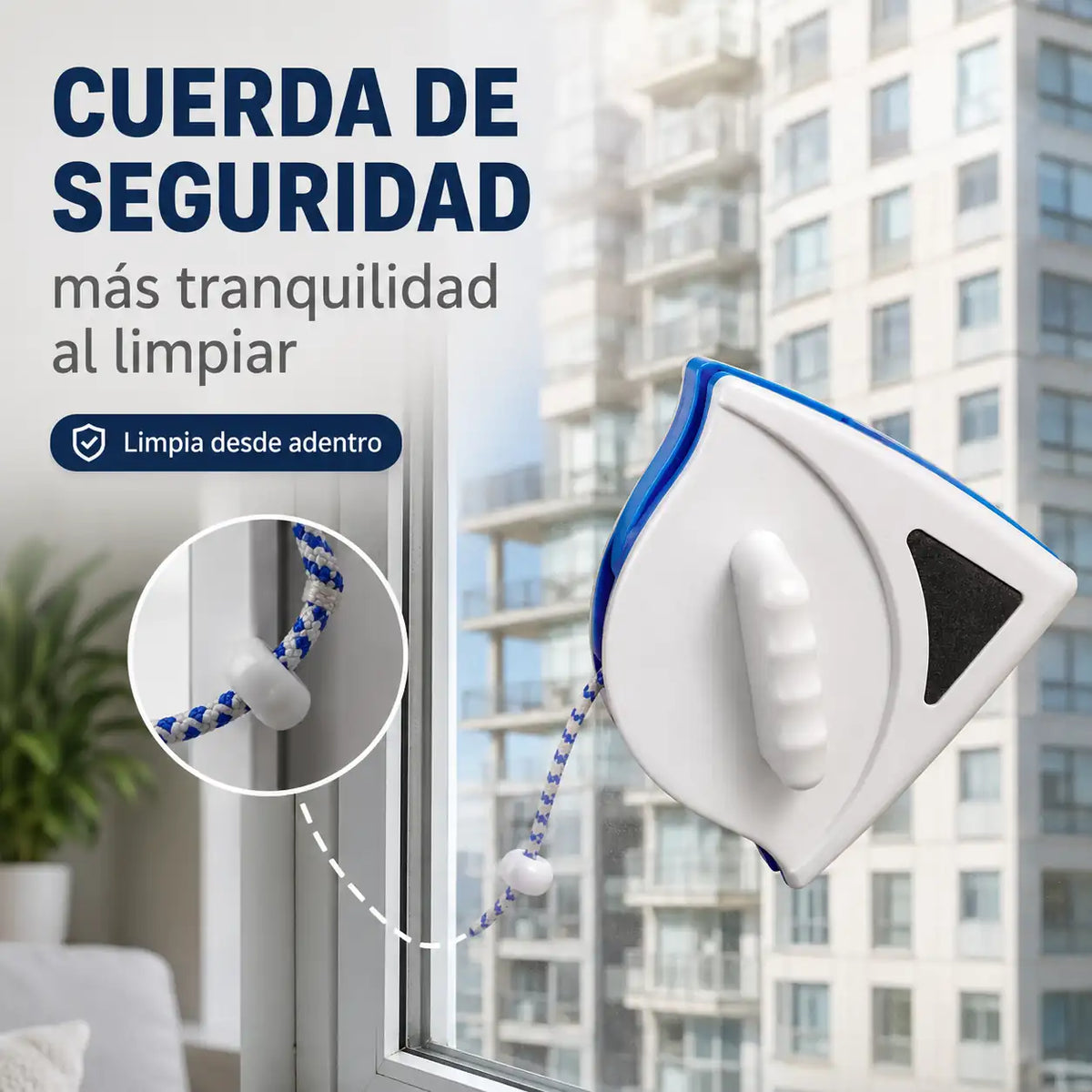 Limpiavidrios Magnético