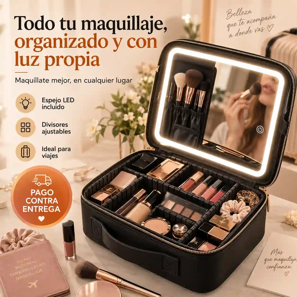 Cosmetiquero con Espejo