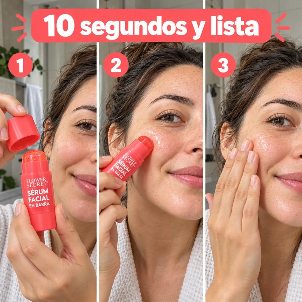 Cómo usar el sérum en barra en 3 pasos